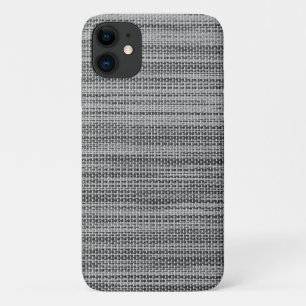 Imitate Gray Fabric Modern Design iPhone Case