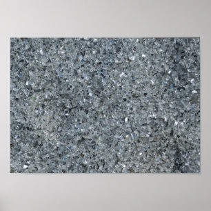 Imitate Gray Sparkle Poster