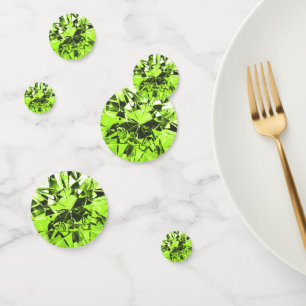 Imitate Grüner Peridot Diamond Edelstein Konfetti