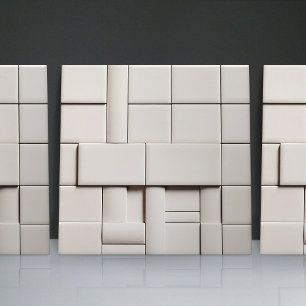 Imitate Hilfe glänzende weiße Minimalistische Wohn Fliese