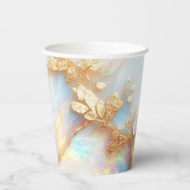 Imitate Holografische Iridescent Opal Crystal Fant Pappbecher