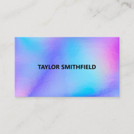Imitate Holographic Trendy Business Card Visitenkarte