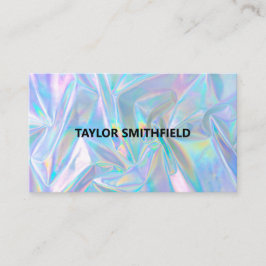 Imitate Holographic Trendy Business Card Visitenkarte