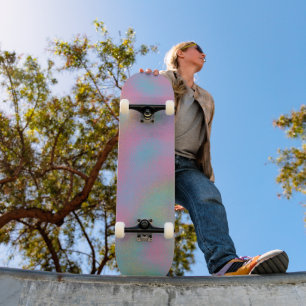 Imitate Holographische Rippelglastextur Skateboard