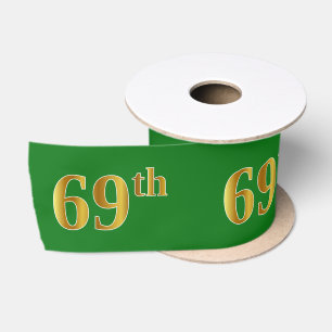 Imitate/Imitation Gold "69." Veranstaltungsnummer  Satinband