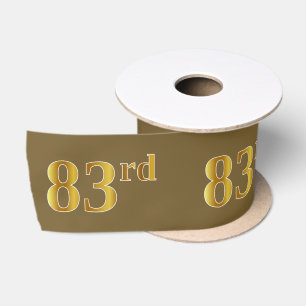 Imitate/Imitation Gold "83." Veranstaltungsnummer Satinband