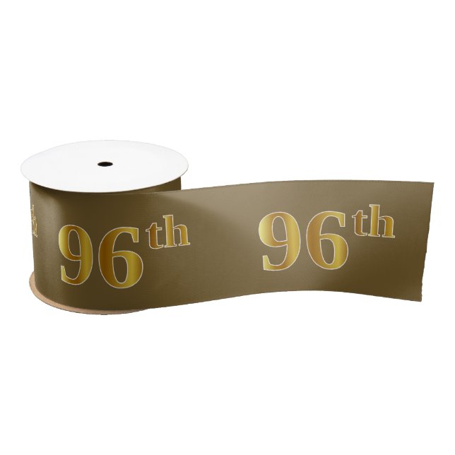 Imitate/Imitation Gold "96." Veranstaltungsnummer  Satinband (Spule)