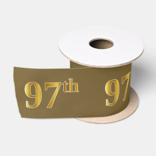 Imitate/Imitation Gold "97." Veranstaltungsnummer Satinband