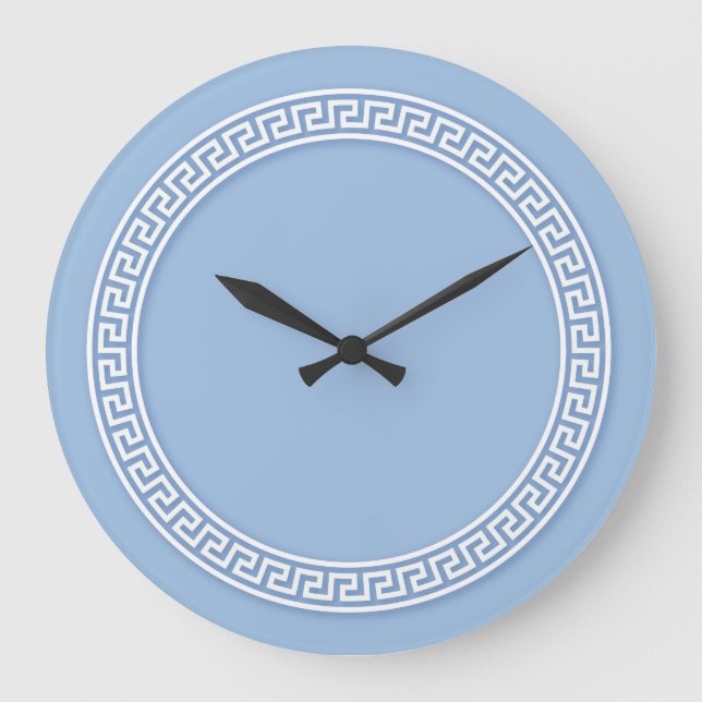 Imitate Jasperware Große Wanduhr (Vorderseite)