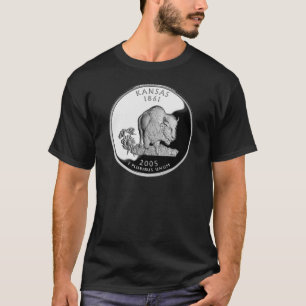 Imitate Kansas Staat Quarter T-Shirt