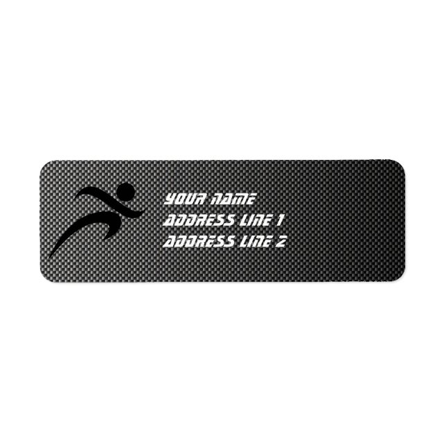 Imitate Kohlenstofffaser; Laufen (Vorne)