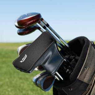 Imitate Kohlenstofffaser Mit Monogramm "D" Golf Headcover