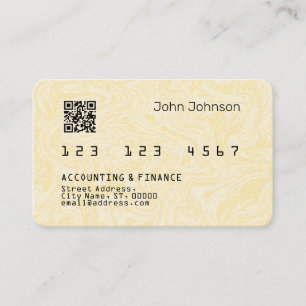 Imitate Kreditkarte oder Debitkarte sehen helles H Visitenkarte