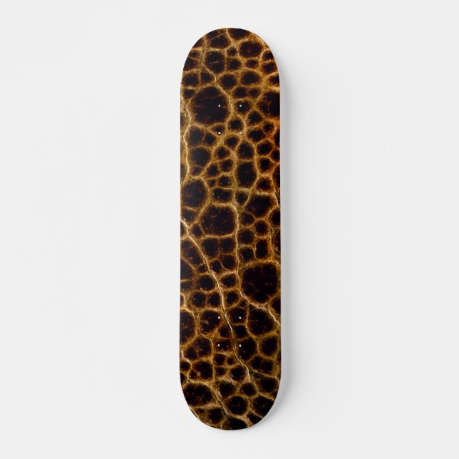 Imitate Krokodile Alligator Skin Skateboard (Vorne)