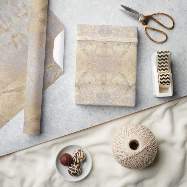Imitate Kupfer Rose Gold Geschenkpapier (Kunsthandwerk)