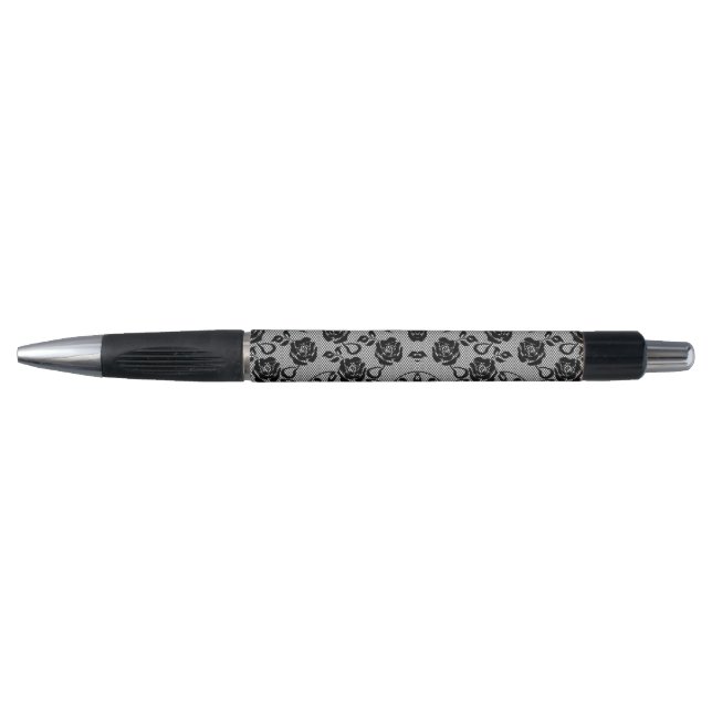 Imitate Lace Fishnet Design Pen Kugelschreiber (Vorderseite)