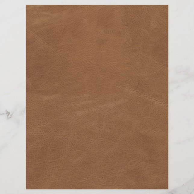 Imitate Leather Brown Scrapbook (Vorderseite)