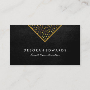 Imitate Leather der geometrischen Speck Visitenkarte