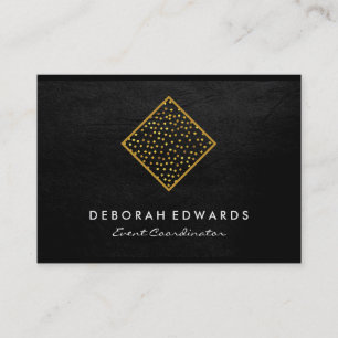 Imitate Leather der geometrischen Speck Visitenkarte