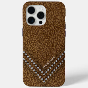 Imitate Leder mit Rhinstones Case-Mate iPhone Hülle