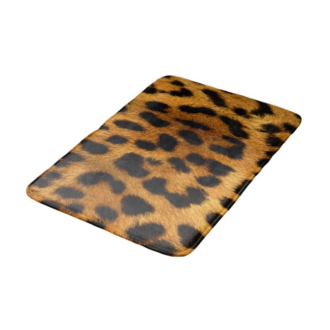Imitate Leopard Skin Badewanne Mat Badematte (Schrägansicht)