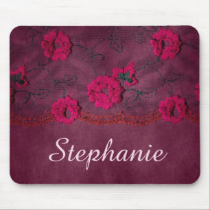 Imitate lila Blumen Mousepad