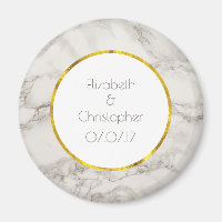 Imitate Marble Alabaster Taupe Tan Moderne Hochzei