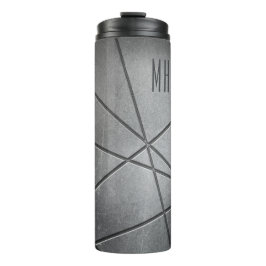 Imitate Metall, kundenspezifisch, Monogramm Thermosbecher