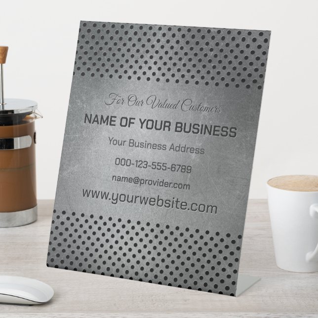 Imitate mit benutzerdefiniertem Text Sockelschild (In Situ)