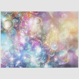 Imitate mit deoupage Bubbles beenden Hintergrundor Seidenpapier