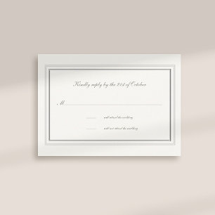 Imitate mit der Embossed Frame Pearl Formal Weddin
