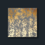 Imitate mit goldfarbenen und grauen Pinselstrichen Leinwanddruck<br><div class="desc">Modernes und stilvolles Design, das die Imitate goldfarben und graue Pinselstriche repräsentiert.</div>