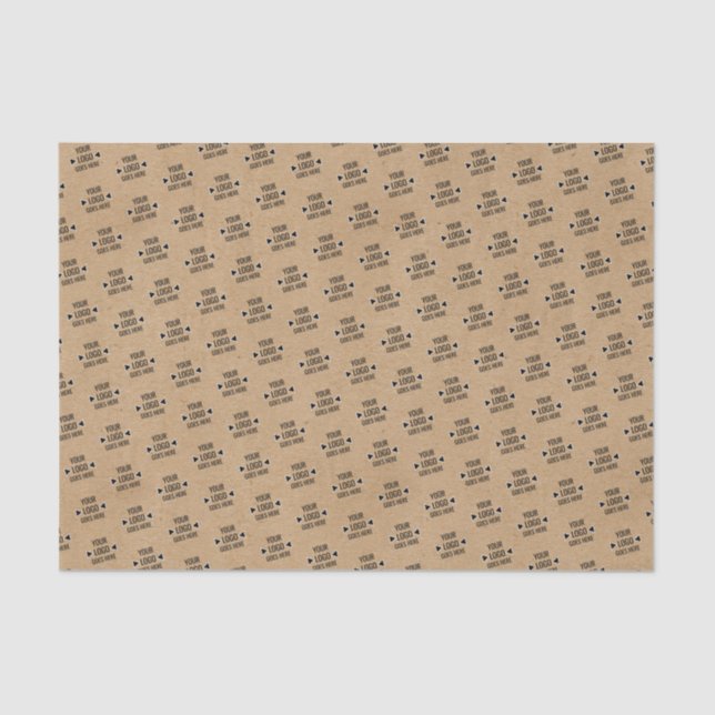 Imitate mit leicht angepasstem Logo Rustikale, bra Seidenpapier (Vorderseite)