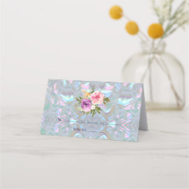 Imitate Mutter der Pearl Platzkarte Guest Card