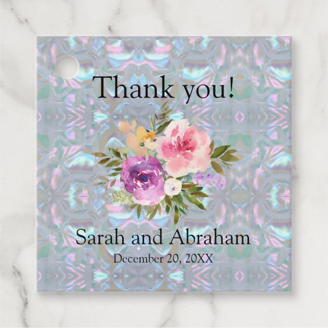 Imitate Mutter von Pearl Geschenkanhänger (Vorderseite)