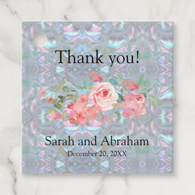 Imitate Mutter von Pearl Geschenkanhänger (Vorderseite)