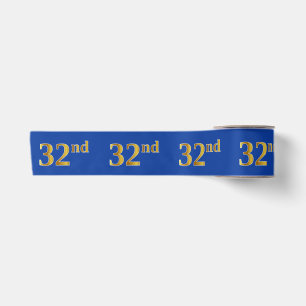 Imitate/Nachahmung Gold "32." Veranstaltungsnummer Satinband