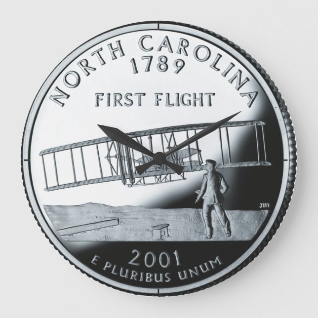 Imitate North Carolina Staat Quarter Uhr (Vorderseite)