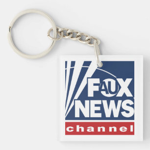 Imitate oder Fox News-Spoof Schlüsselanhänger
