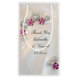 Imitate Pearl Pink Diamond Tasten Hochzeit Vielen  Kleine Geschenktüte