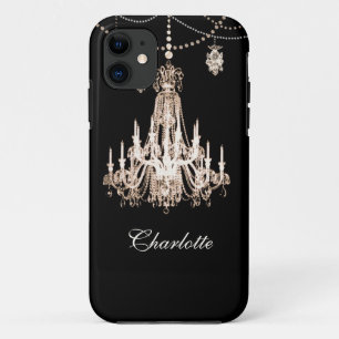 IMITATE Personalisierter Name des Crystal Chandeli iPhone 11 Hülle