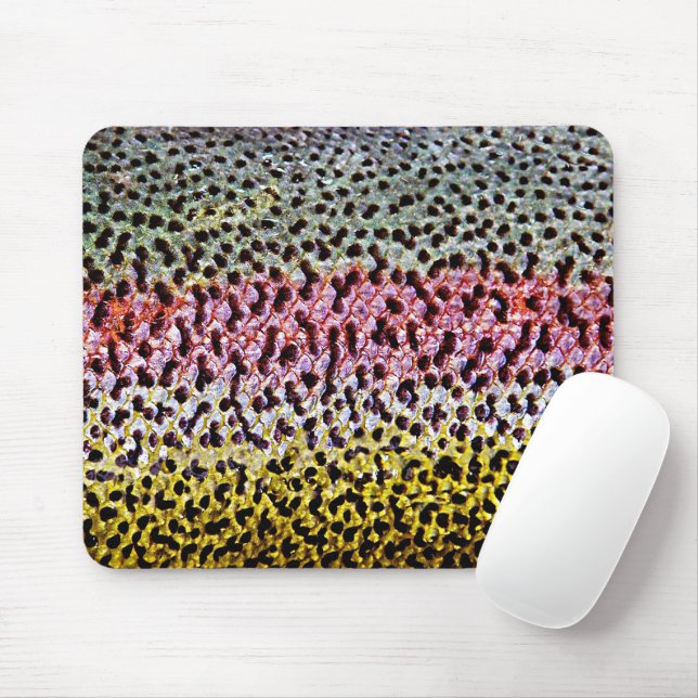 Imitate Regenbogenforelle Scale Textur Muster auss Mousepad (Mit Mouse)
