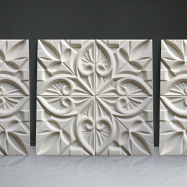 Imitate Relief Floral marokkanischen Tile Wohngest Fliese