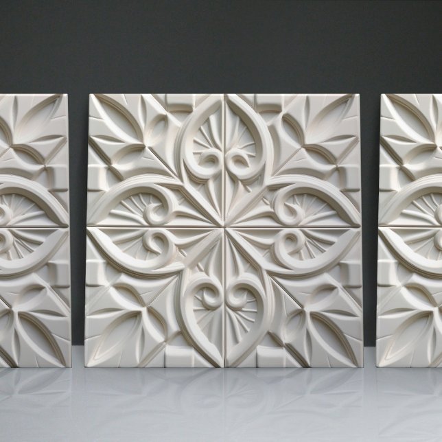 Imitate Relief Floral marokkanischen Tile Wohngest Fliese (Von Creator hochgeladen)