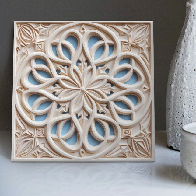 Imitate Relief Floral marokkanischen Tile Wohngest Fliese (Von Creator hochgeladen)