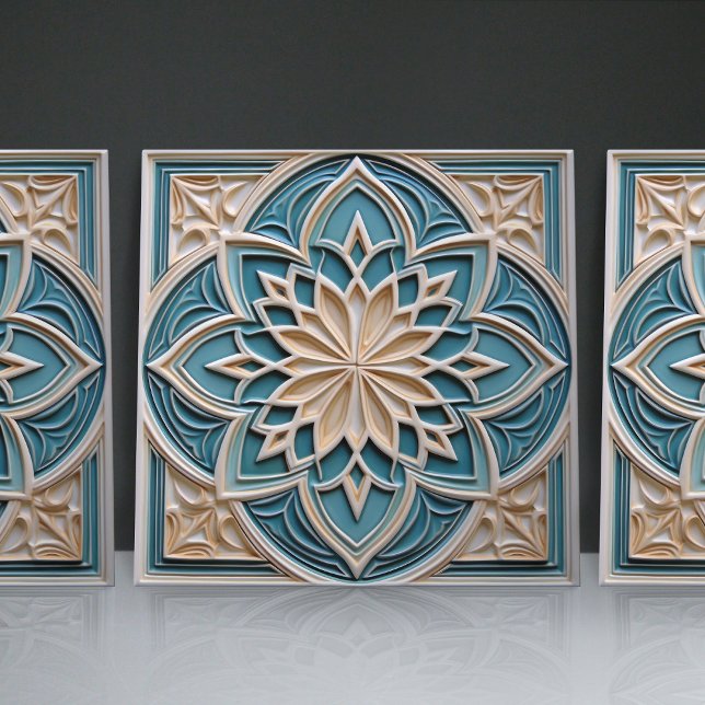 Imitate Relief Floral marokkanischen Tile Wohngest Fliese (Von Creator hochgeladen)