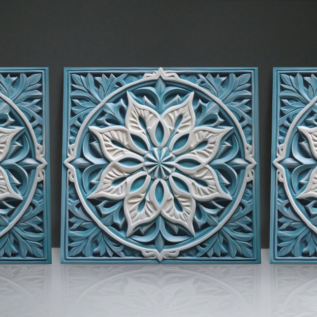 Imitate Relief Floral marokkanischen Tile Wohngest Fliese (Von Creator hochgeladen)