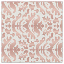 Imitate Rose Gold Damask Muster