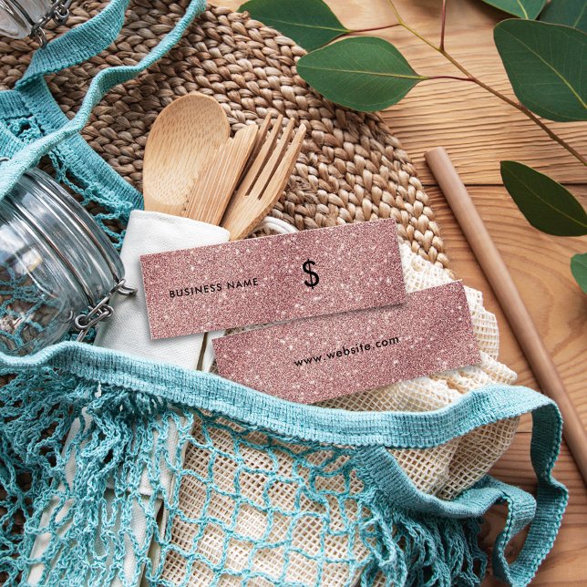 Imitate Rose Gold Glitzer Stilvoll Luxus Preis Tag (Von Creator hochgeladen)