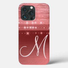 Imitate Rose Gold Monogram Case-Mate iPhone Hülle